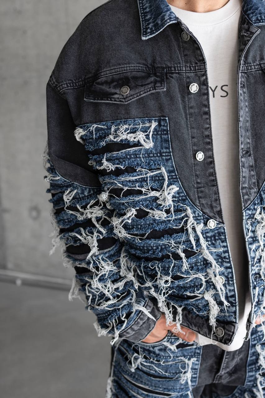 Denim Detailed Jacket