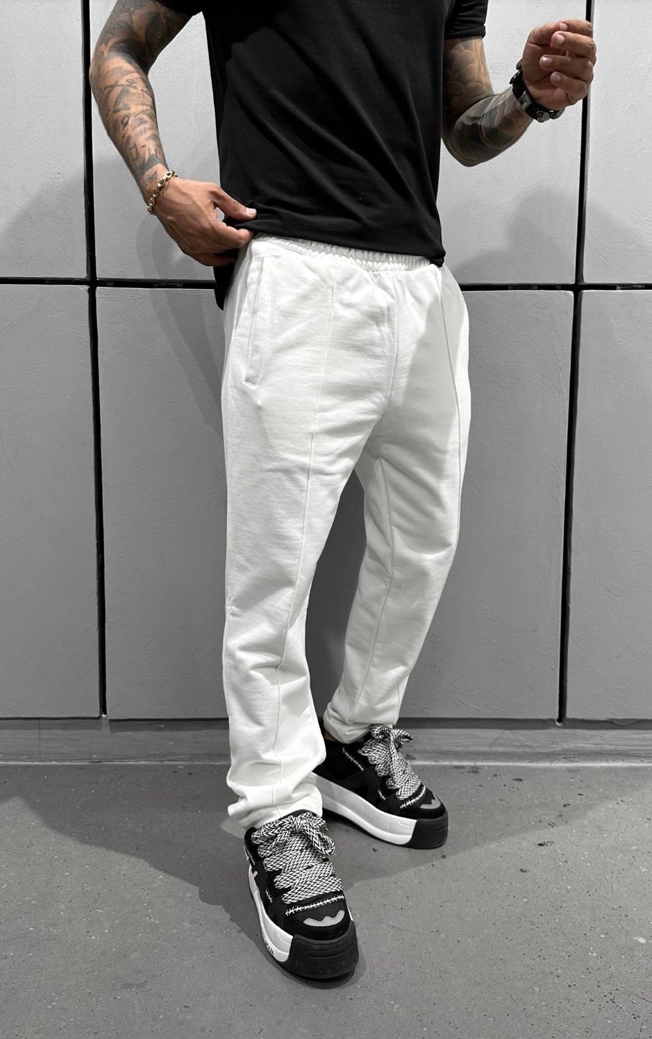 White Jogger