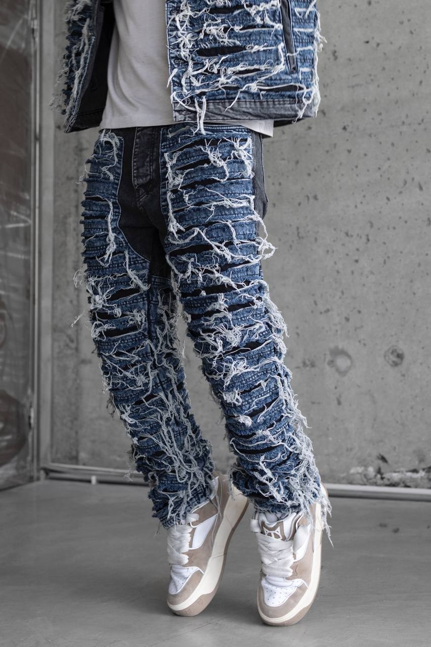 Denim Detailed Jean