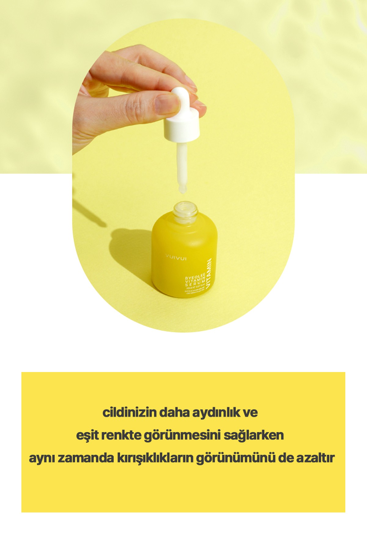 Yorgun Ciltler İçin Vitamin Kompleks Kore Serum Işıltı Veren Canlandırıcı Aydınlatıcı Cilt Tonu Eşitleyici 30 ml