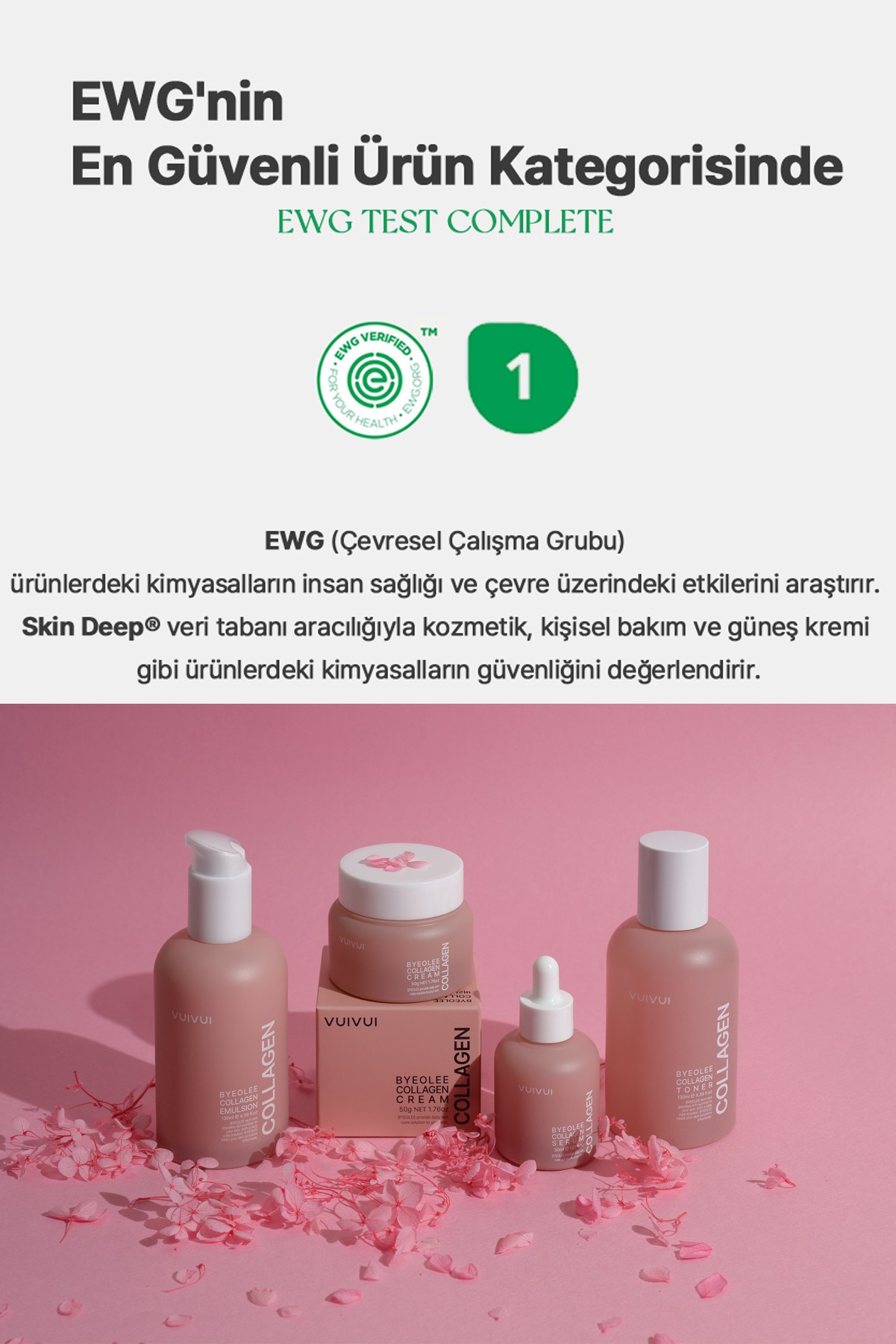 Kolajen Kore Tonik Gözenek Sıkılaştırıcı Canlandırıcı Kırışıklık Karşıtı Onarıcı Botoks Etkili 130 ml