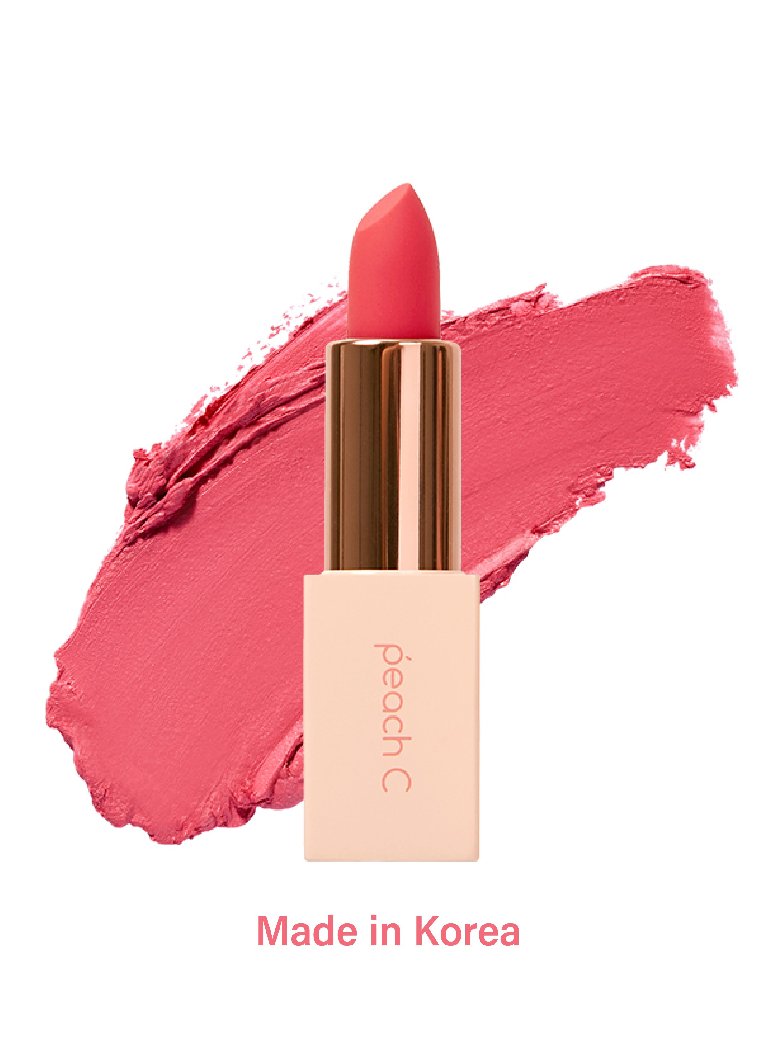 Peach C Ruj Lipstick Doğal Görünüm - 03 Scarlet Pink