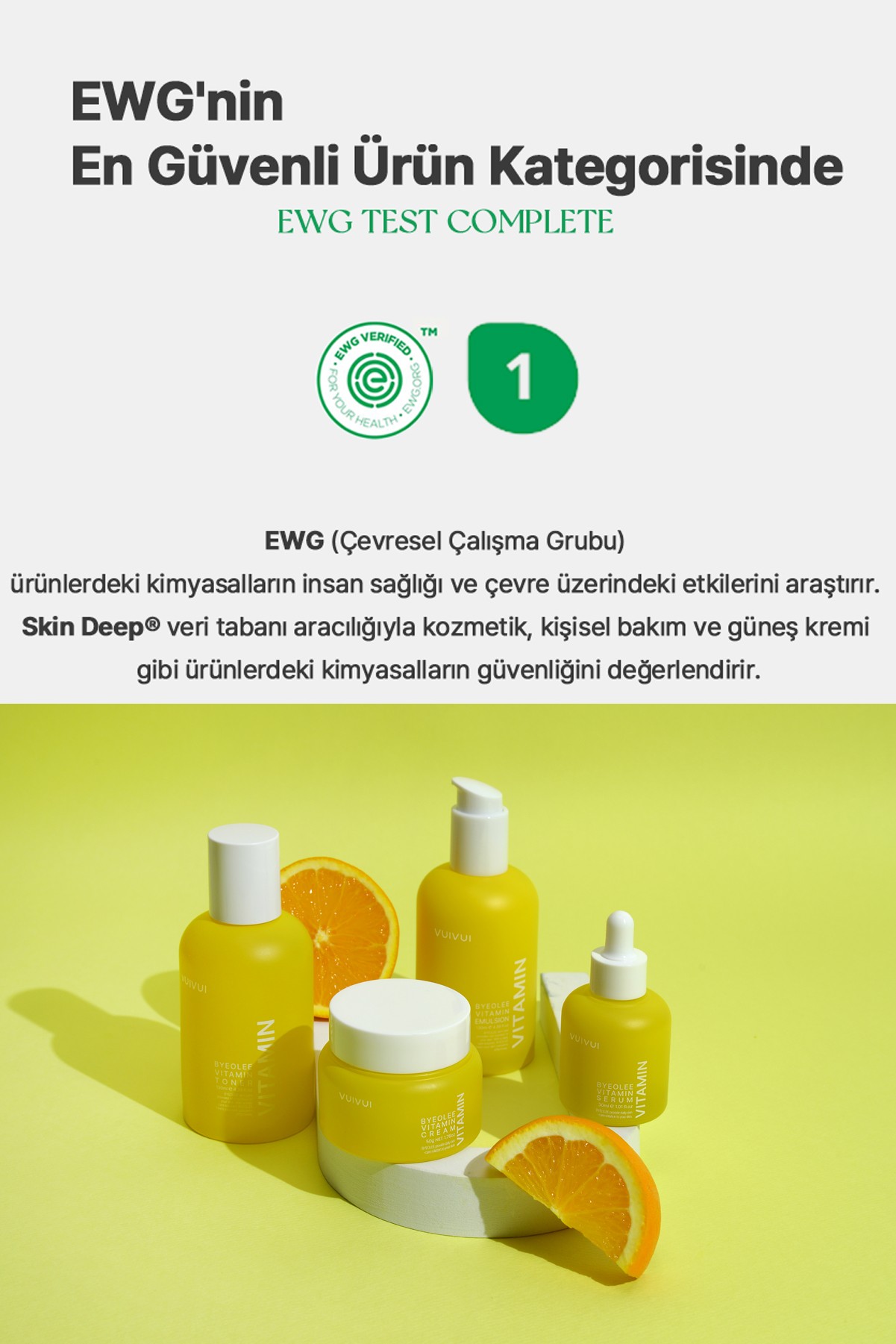 Yorgun Ciltlere Özel Vitamin Kompleks Kore Emulsion Aydınlatıcı Nemlendirici Besleyici Yüz Ve Tüm Vücut İçin 130 ml