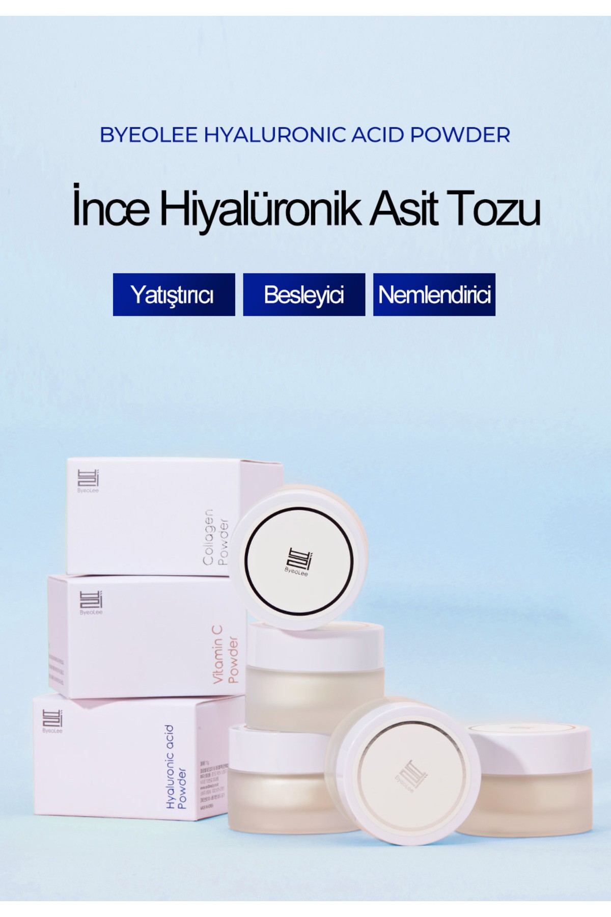 Nemlendirici Aydınlatıcı Dolgunlaştırıcı Elastikiyet Artırıcı Hyaluronic Powder Toz 15gr