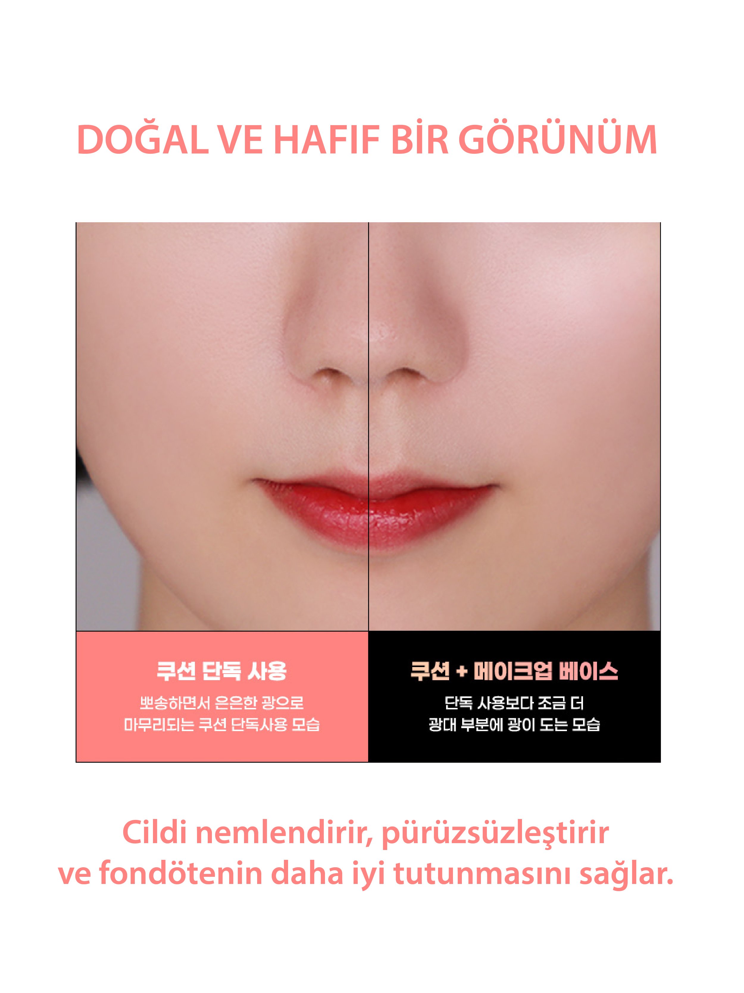 Peach C Smart İnci Tozlu Makyaj Bazı Peach Glow Makeup Base 35ml 