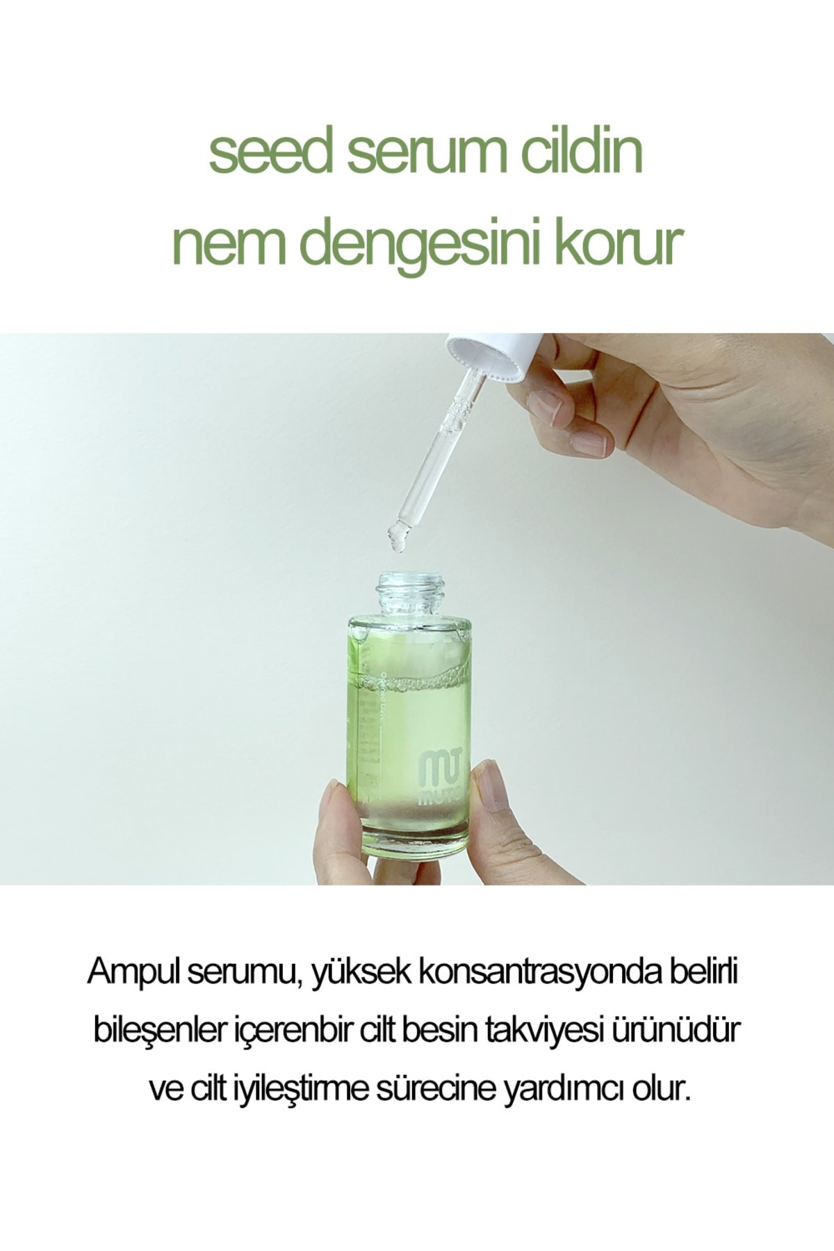 Muto 5 Tohum Özlü Niacinamide Ton Eşitleyici Kırışıklık Giderici Panthenol Serum 30 ml