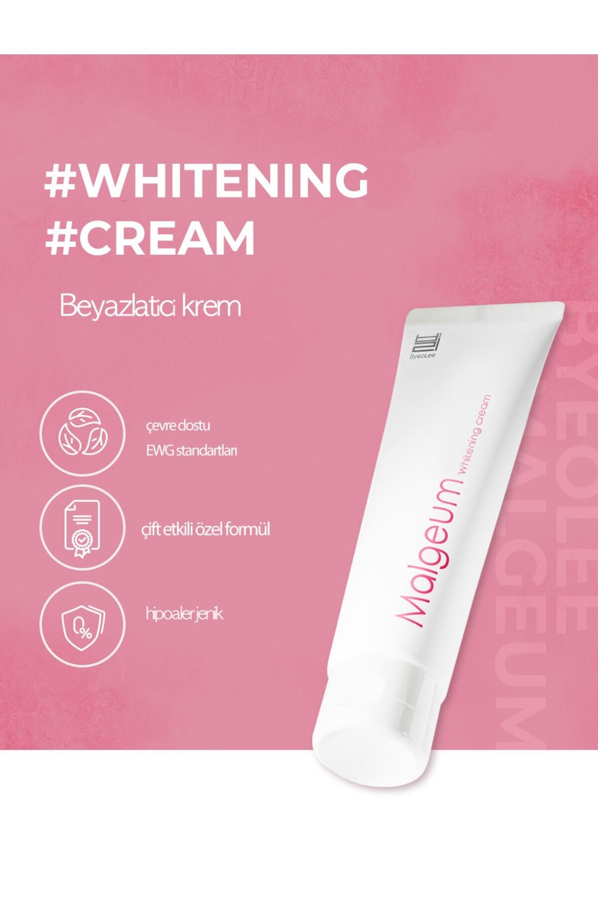 Malgeum Beyazlatıcı Whitening Krem Diz Dirsek Koltuk Altı Bikini Bölgesi 50gr