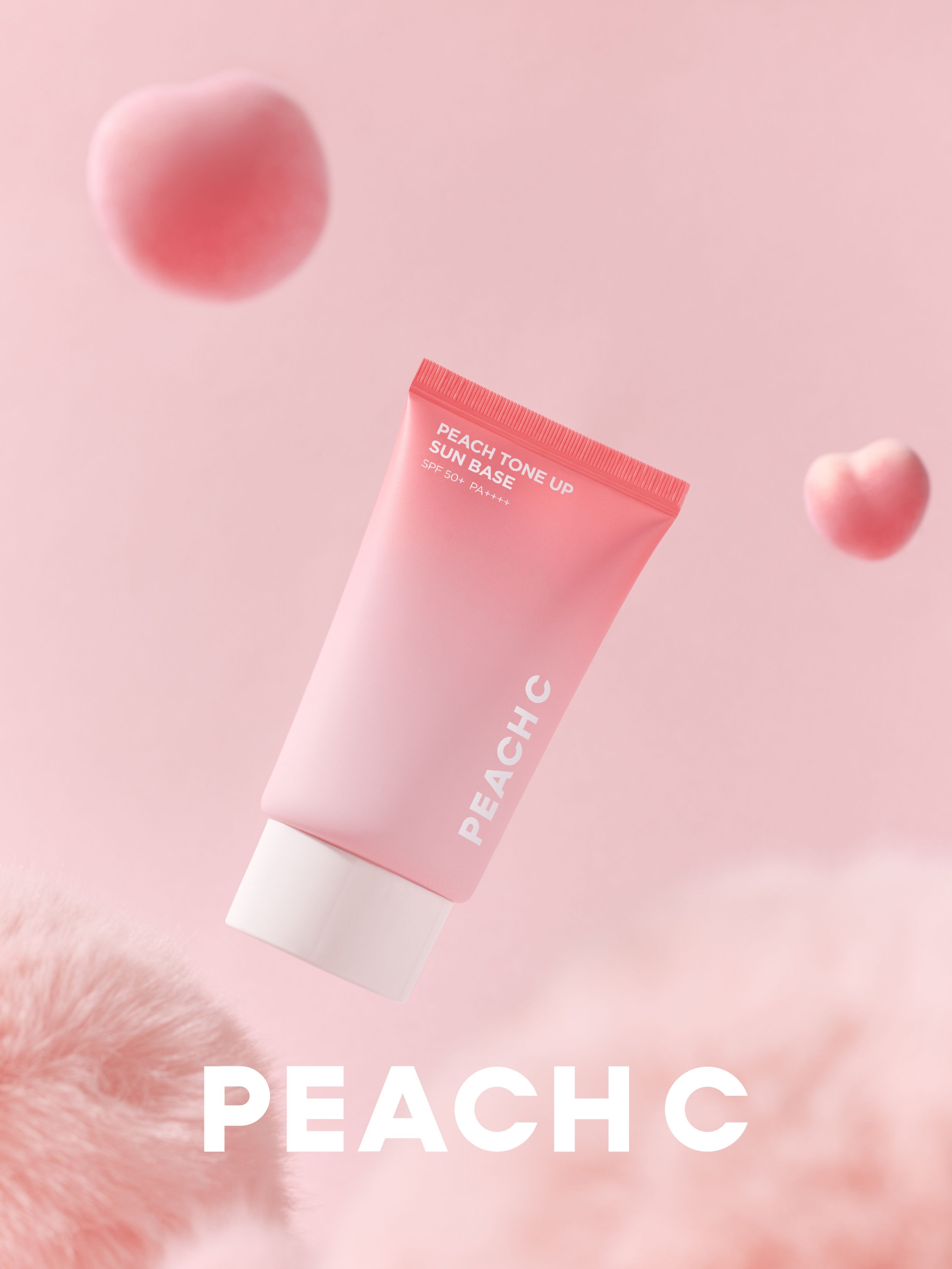 Peach C Ton Eşitleyici Aydınlatıcı Güneş Kremi Tone Up Sun Base SPF50+ PA++++ 50ml