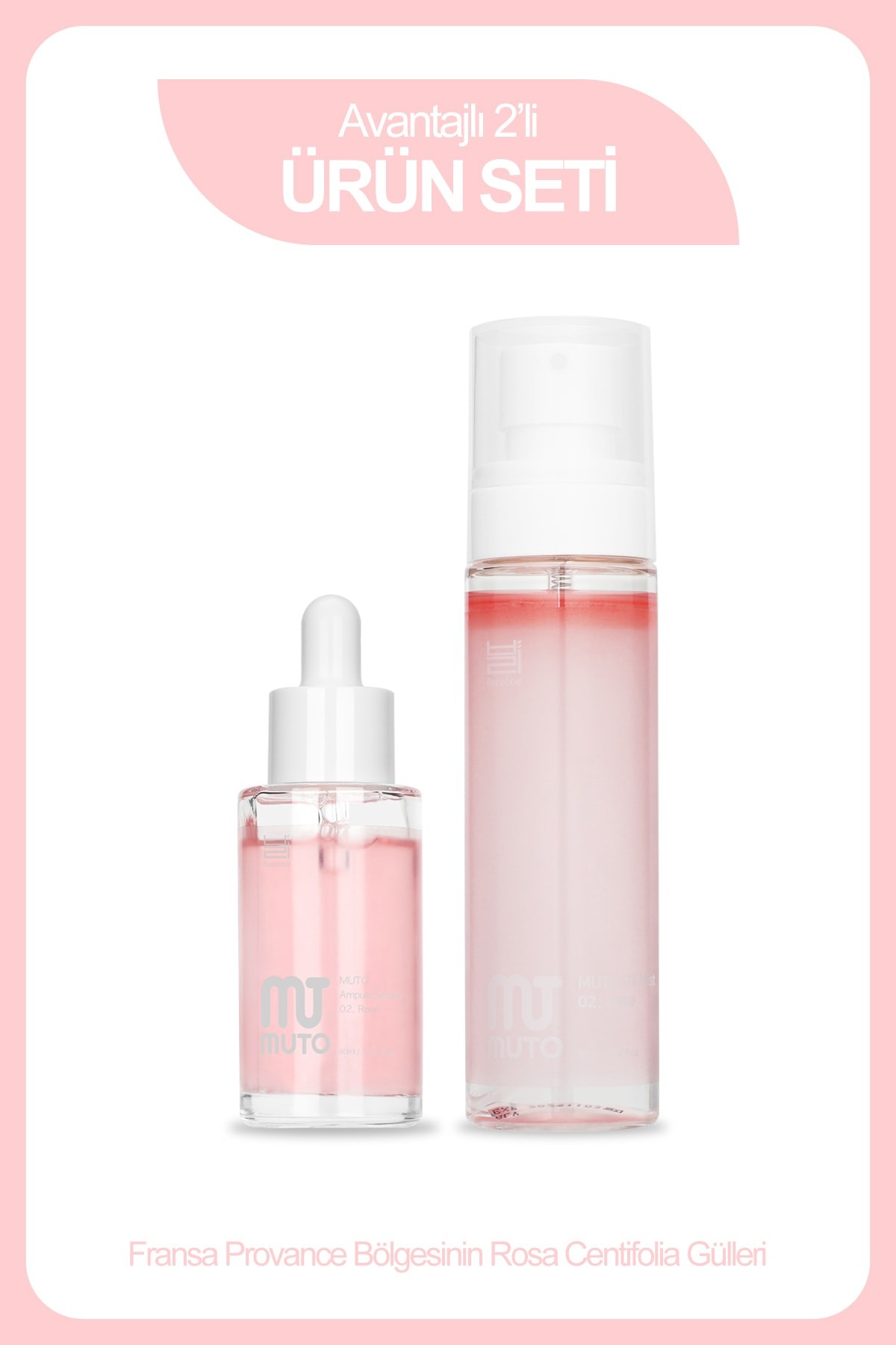 Rose Centifolia Gül Özlü Niacinamide Aydınlatıcı&gençleştirici, Koruyucu Sprey Mist&serum