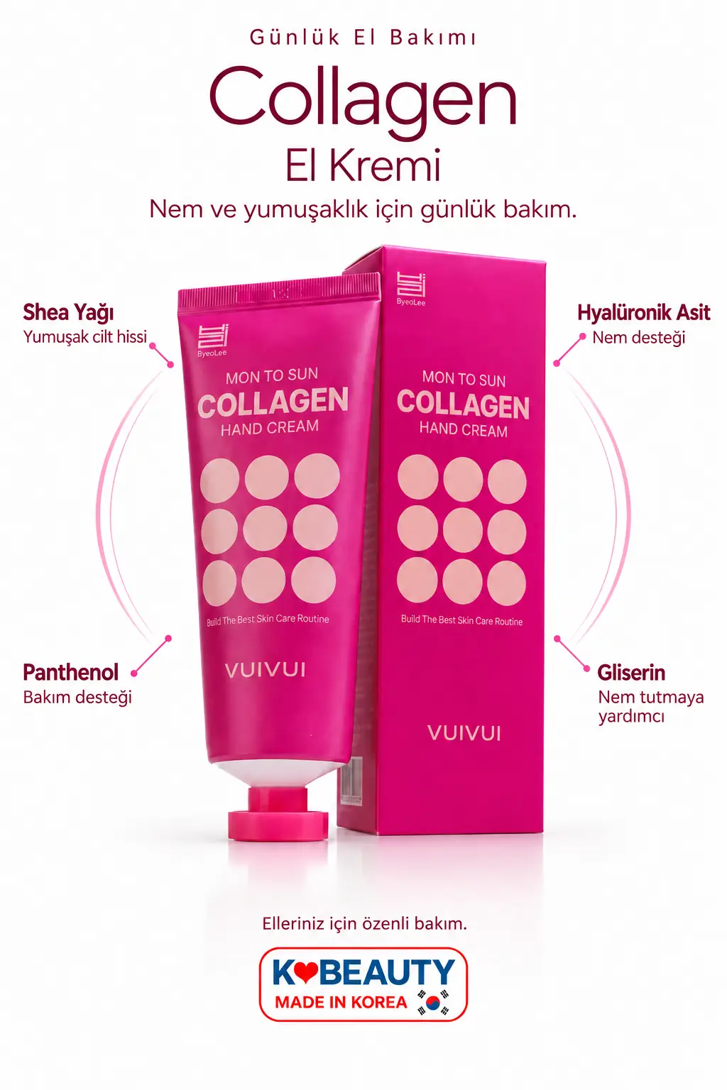 byeolee Kolajen Kore El Kremi | Anti-Aging - Byeolee
