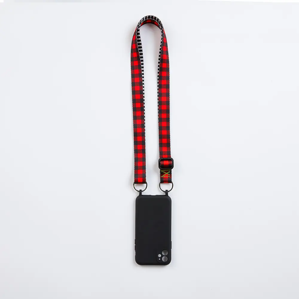 Plaid Telefon Askı ve Kılıf Takımı