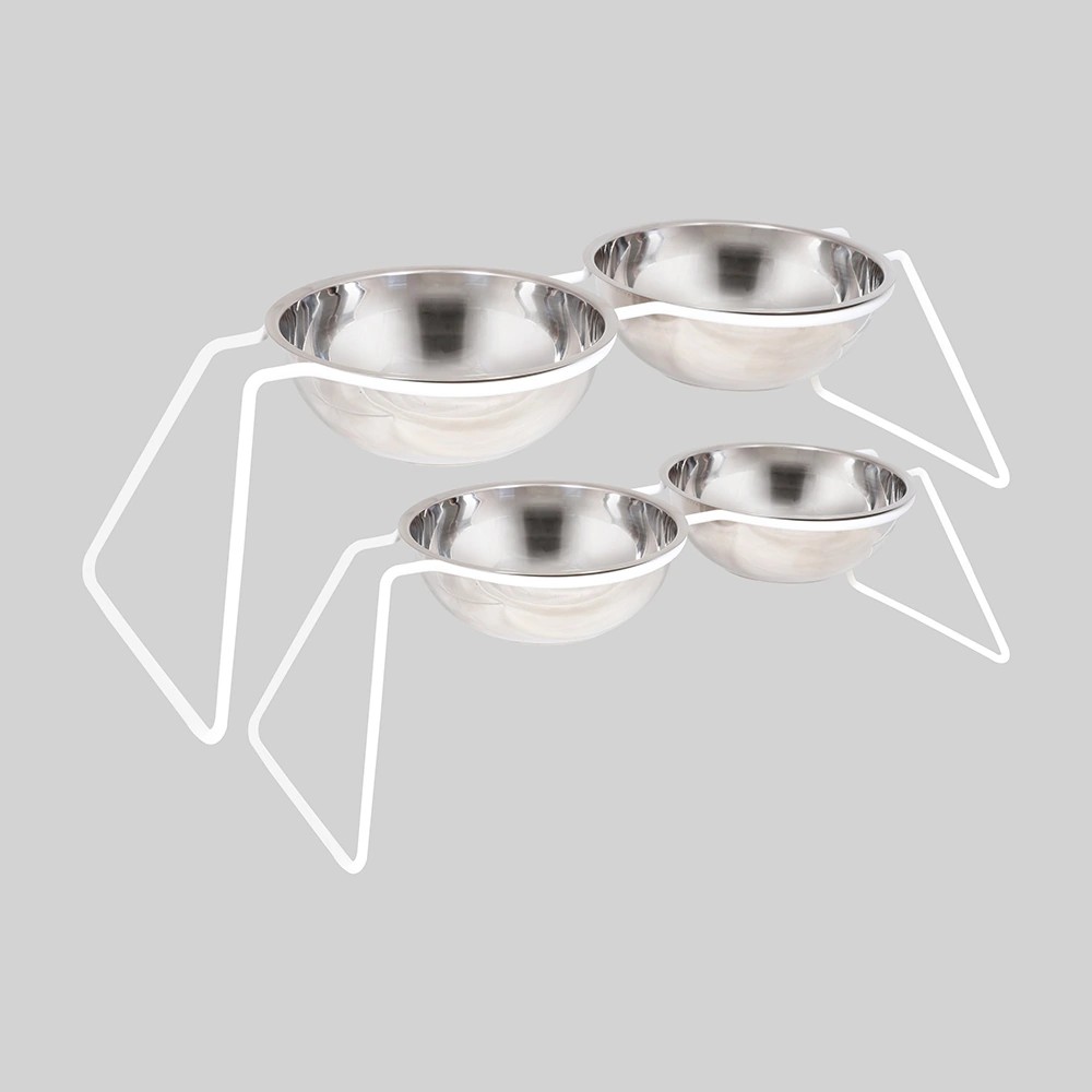 Air Stainless Steel Pet Bowl Kit