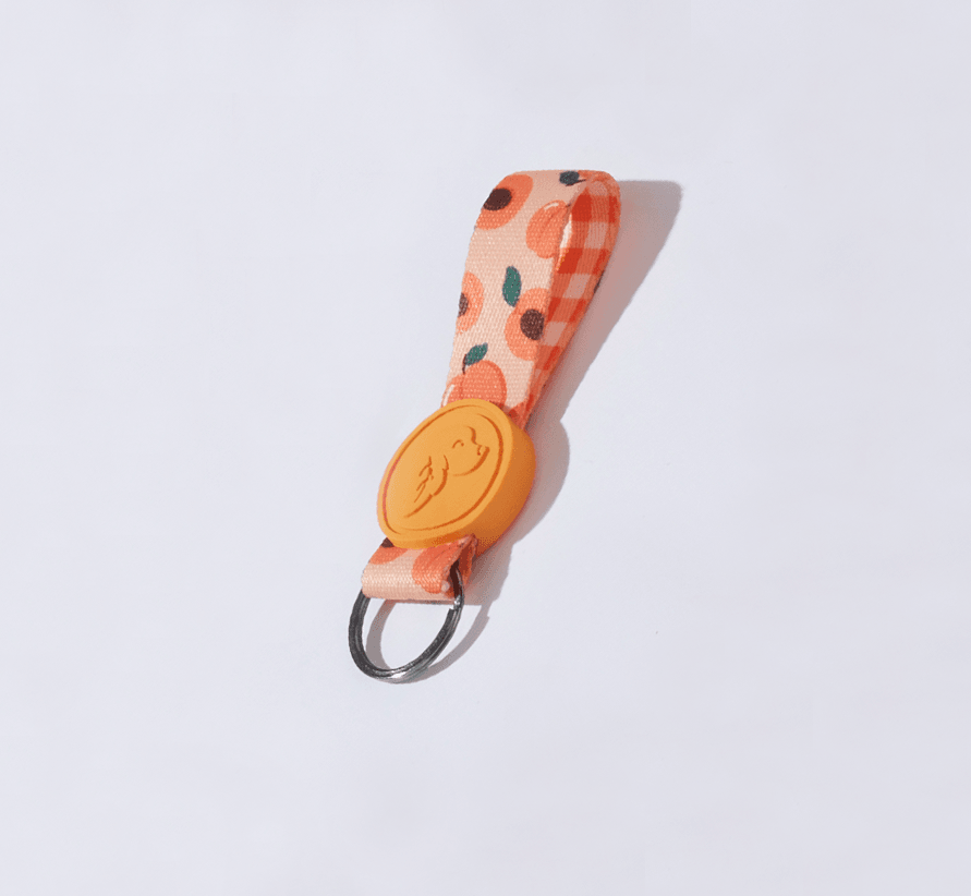 Peachy Keychain