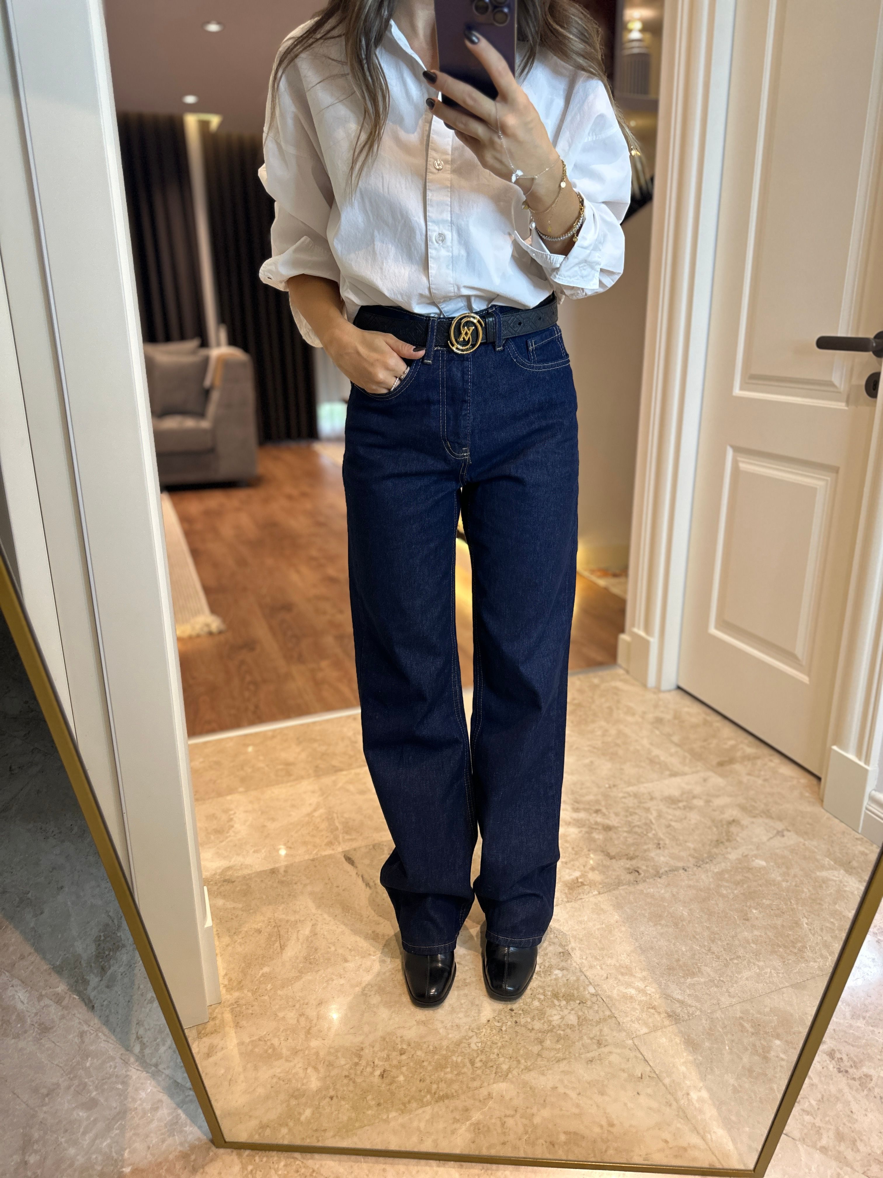 Denim Straight Jean 