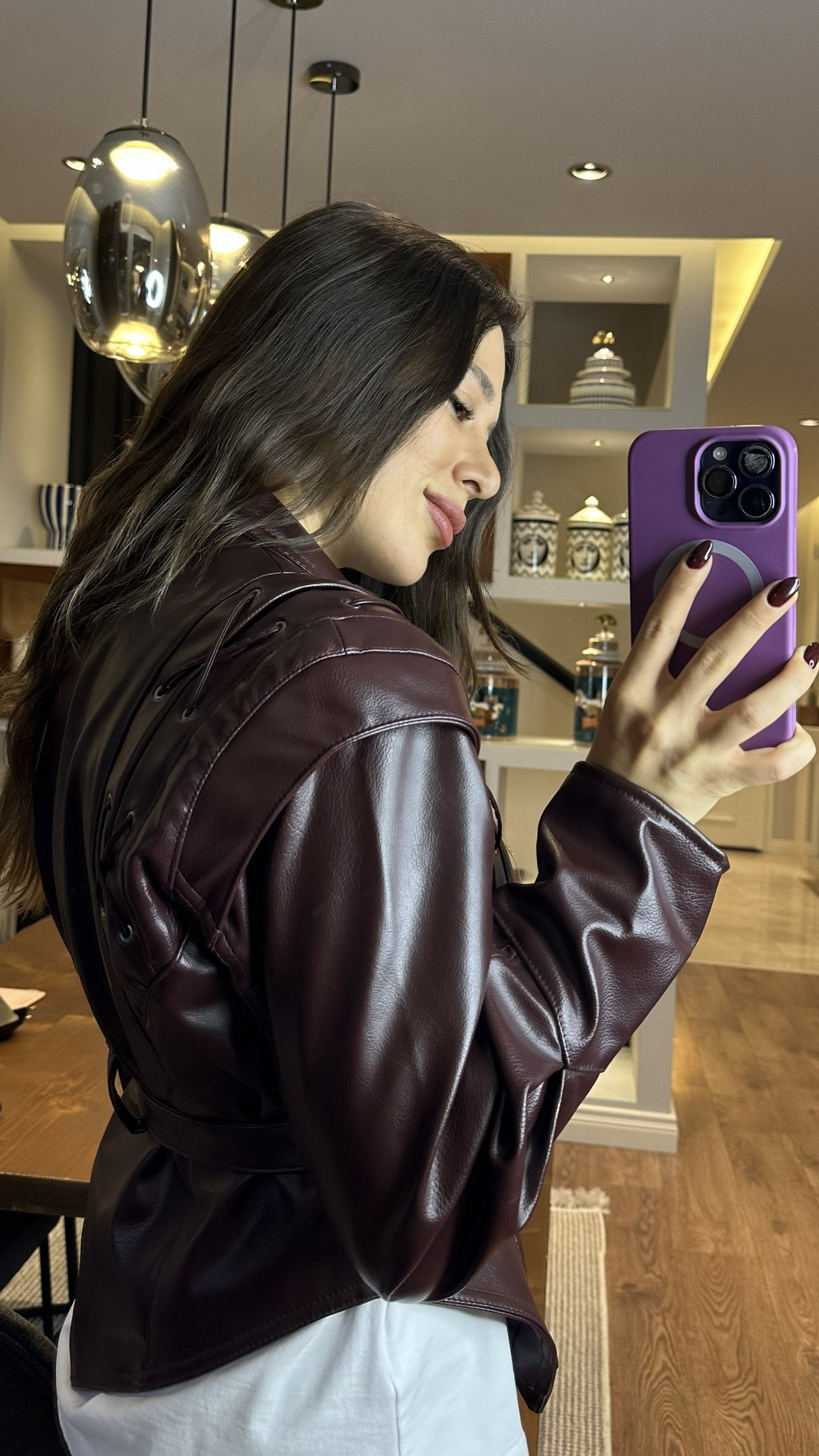 Bordo Violaceum Ceket