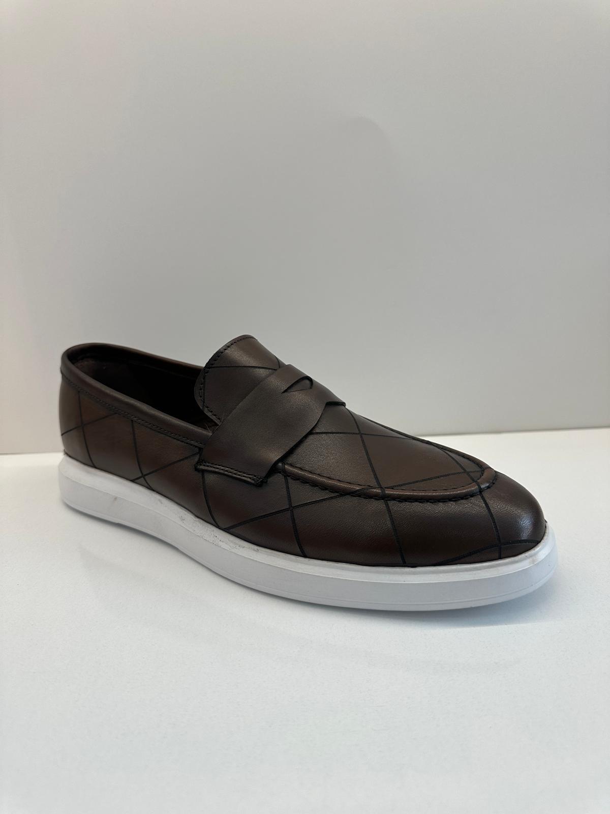 5055  BİBEROĞLU MERDANE AYAKKABI 40-44/KAHVE /42