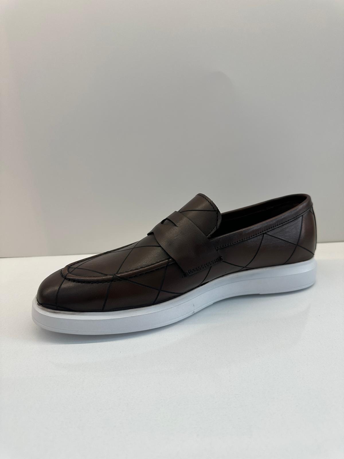 5055  BİBEROĞLU MERDANE AYAKKABI 40-44/KAHVE /43