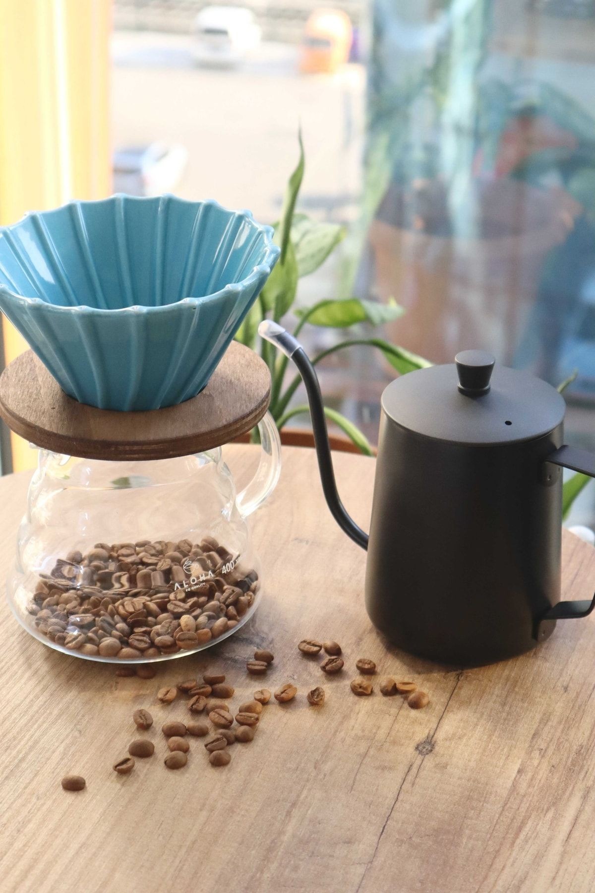 V60 / Kahve Potu 600ml / Kettle 800ml Set