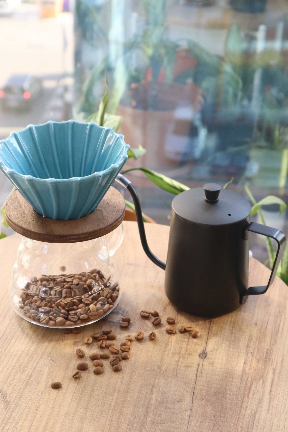 V60 / Kahve Potu 600ml / Kettle 800ml Set