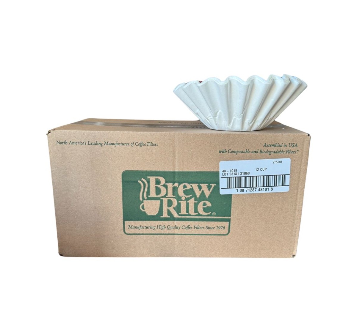 Brew Rite 250/90 Basket Filtre Kahve Kağıdı 1000 Adet