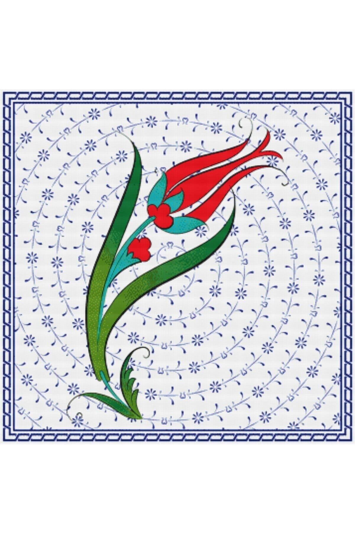 Movas Sanat Ottoman Motifs | Diamond Mosaic Painting | Mosaic Puzzle | 50x50 | E2020737