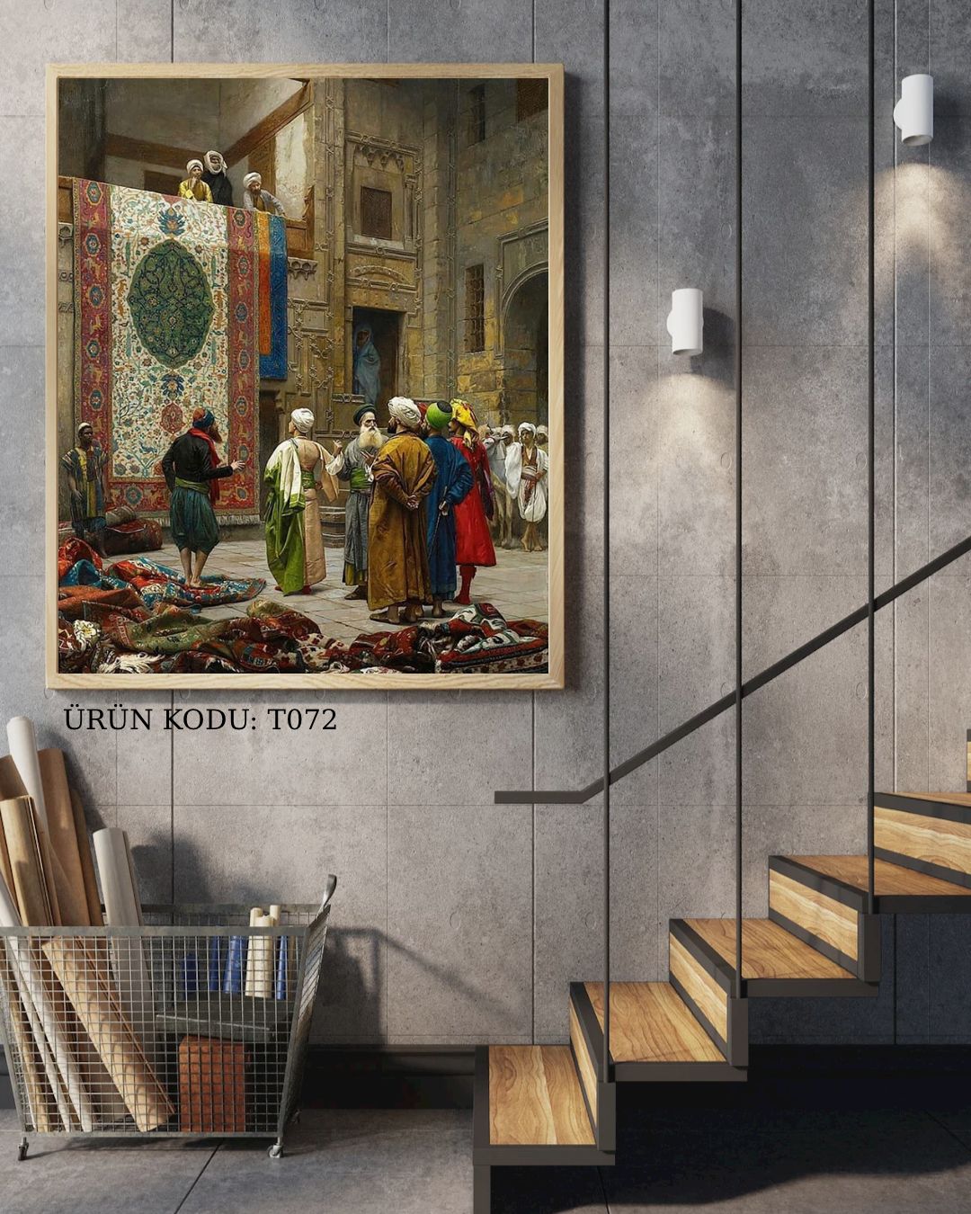 Osmanlı Halı Pazarı 35X43CM