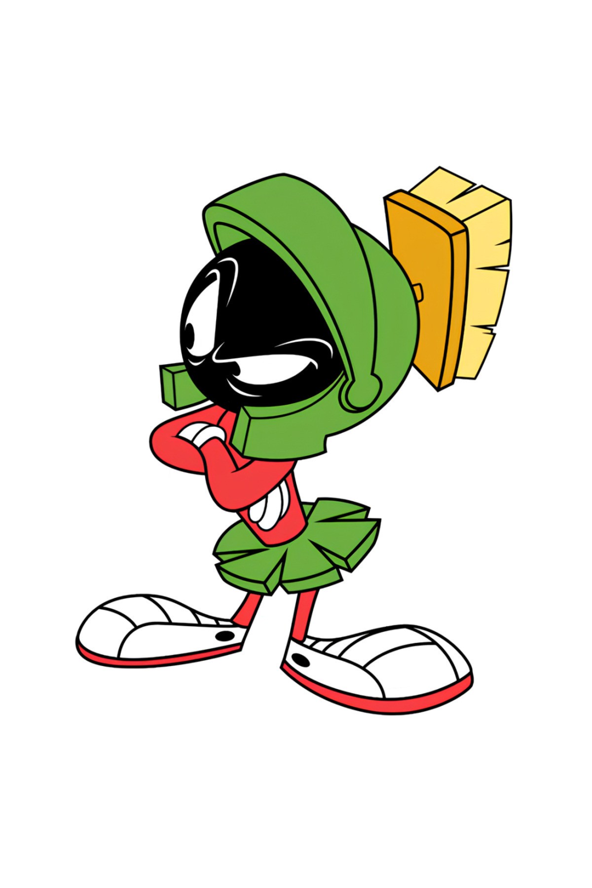 Movas Sanat Marvin the Martian - Warnerbros | Diamond Mosaic Painting | Mosaic Puzzle | 30x30 | E20204041