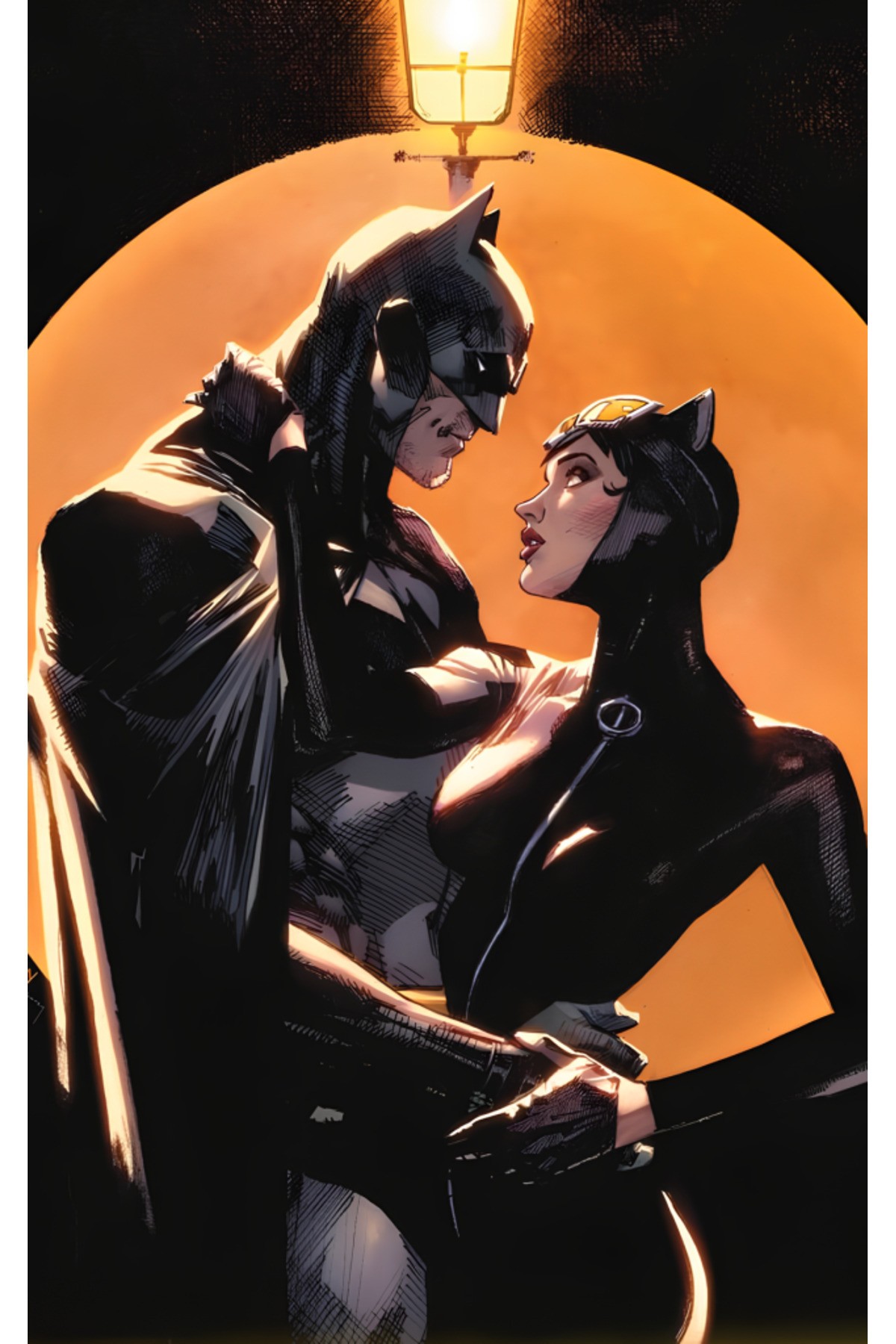 Movas Sanat Bruce And Kate - Batman | Diamond Mosaic Painting | Mosaic Puzzle | 45x70 | E20204011