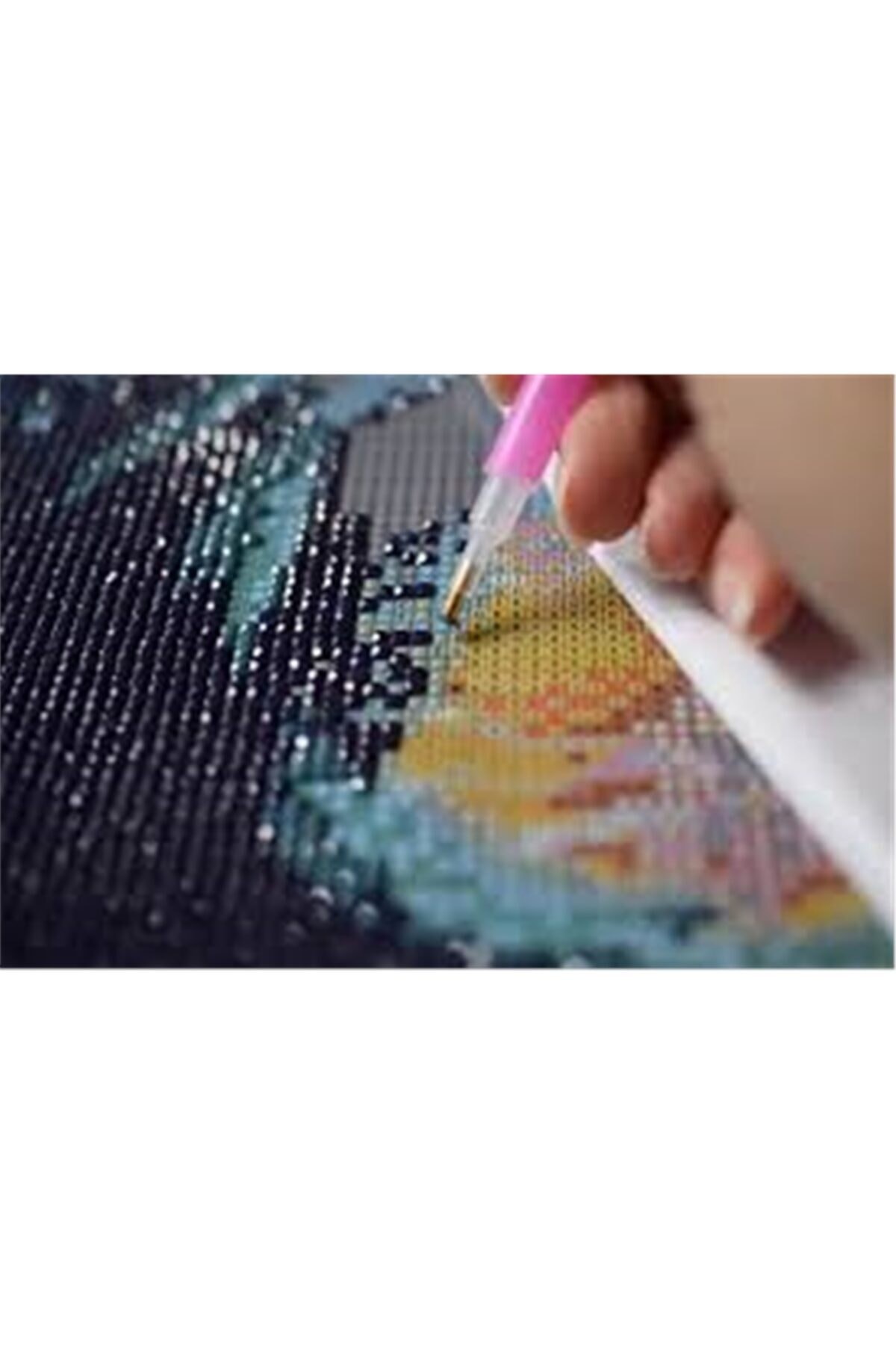 Movas Sanat Beautiful Artist Backstage | Diamond Mosaic Painting | 40x60 | E20202216M