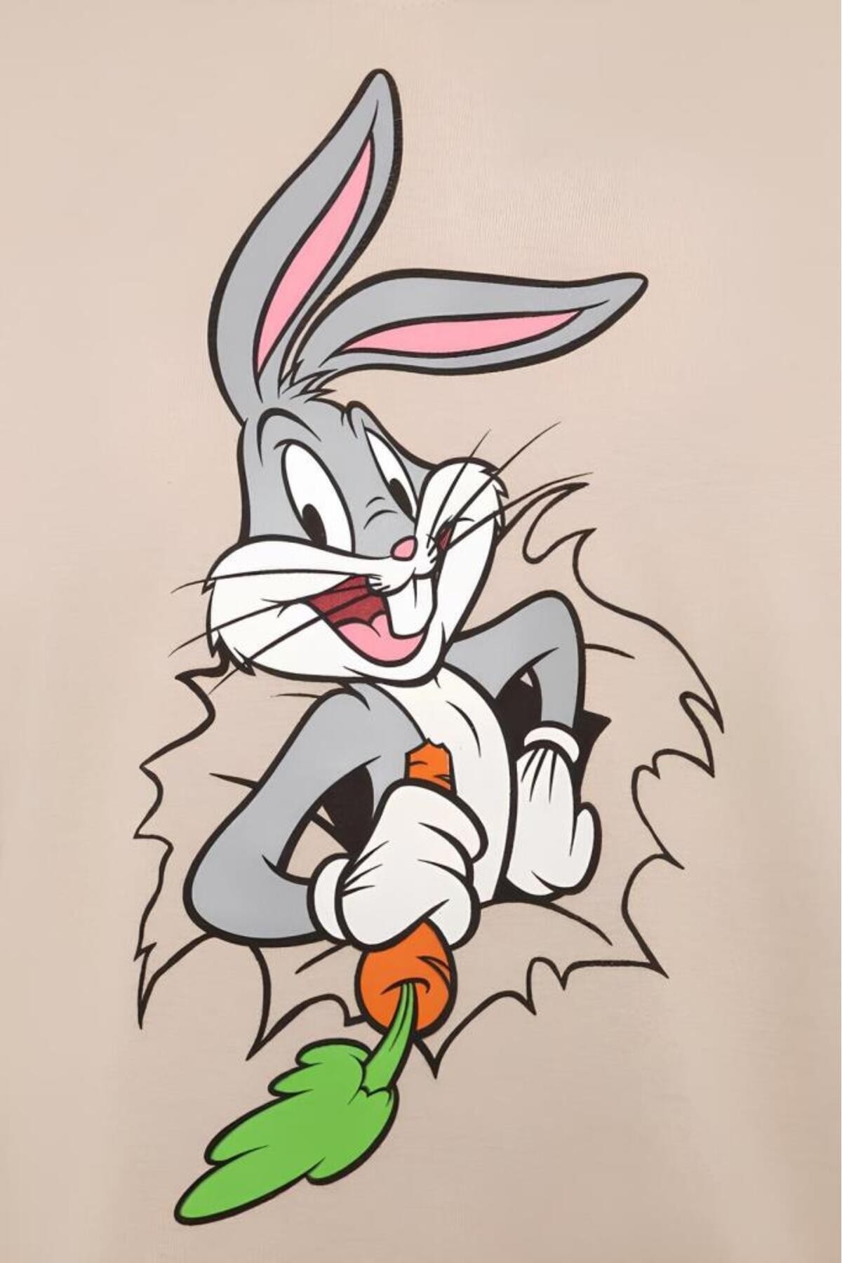 Movas Sanat Bugs Bunny - Warnerbros | Elmas Mozaik Tablo | Mozaik Puzzle | 30x45 | E20204040