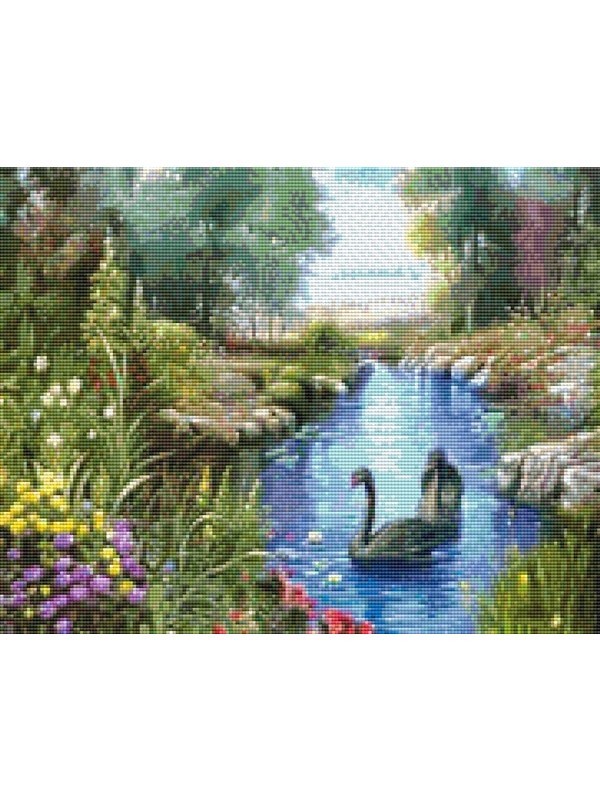 Movas Sanat Mozaik Tablo | Elmas Mozaik Tablo | Mozaik Puzzle | 45x35 | E20201499M