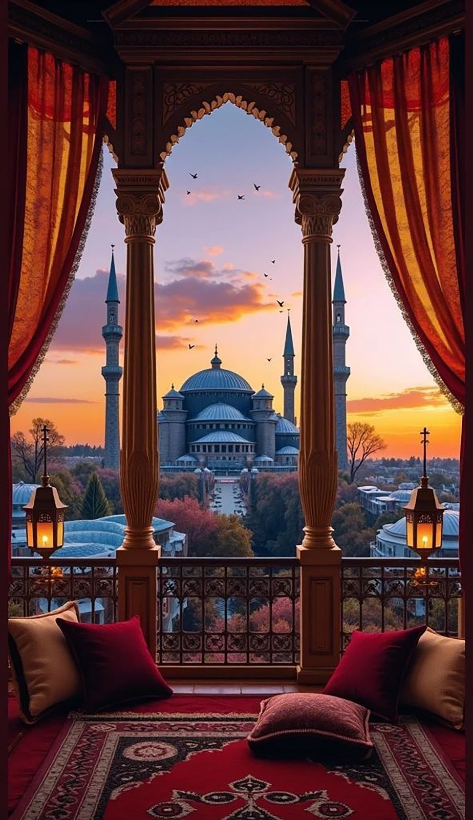 Saray Penceresinden İstanbul 40X69CM