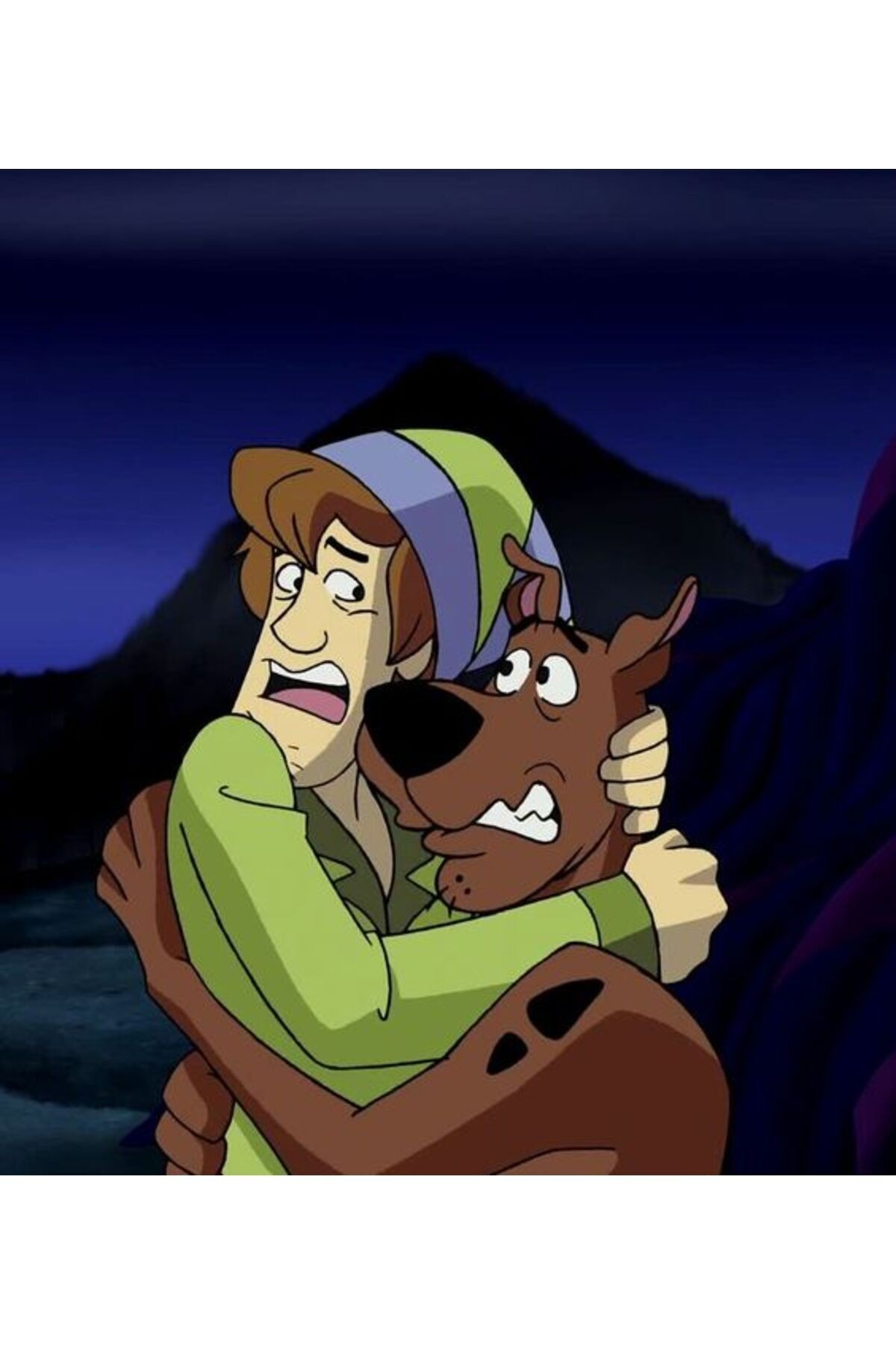 Movas Sanat Shaggy Ve Scooby - Scooby Doo! | Elmas Mozaik Tablo | Mozaik Puzzle | 45x50 | E20204144