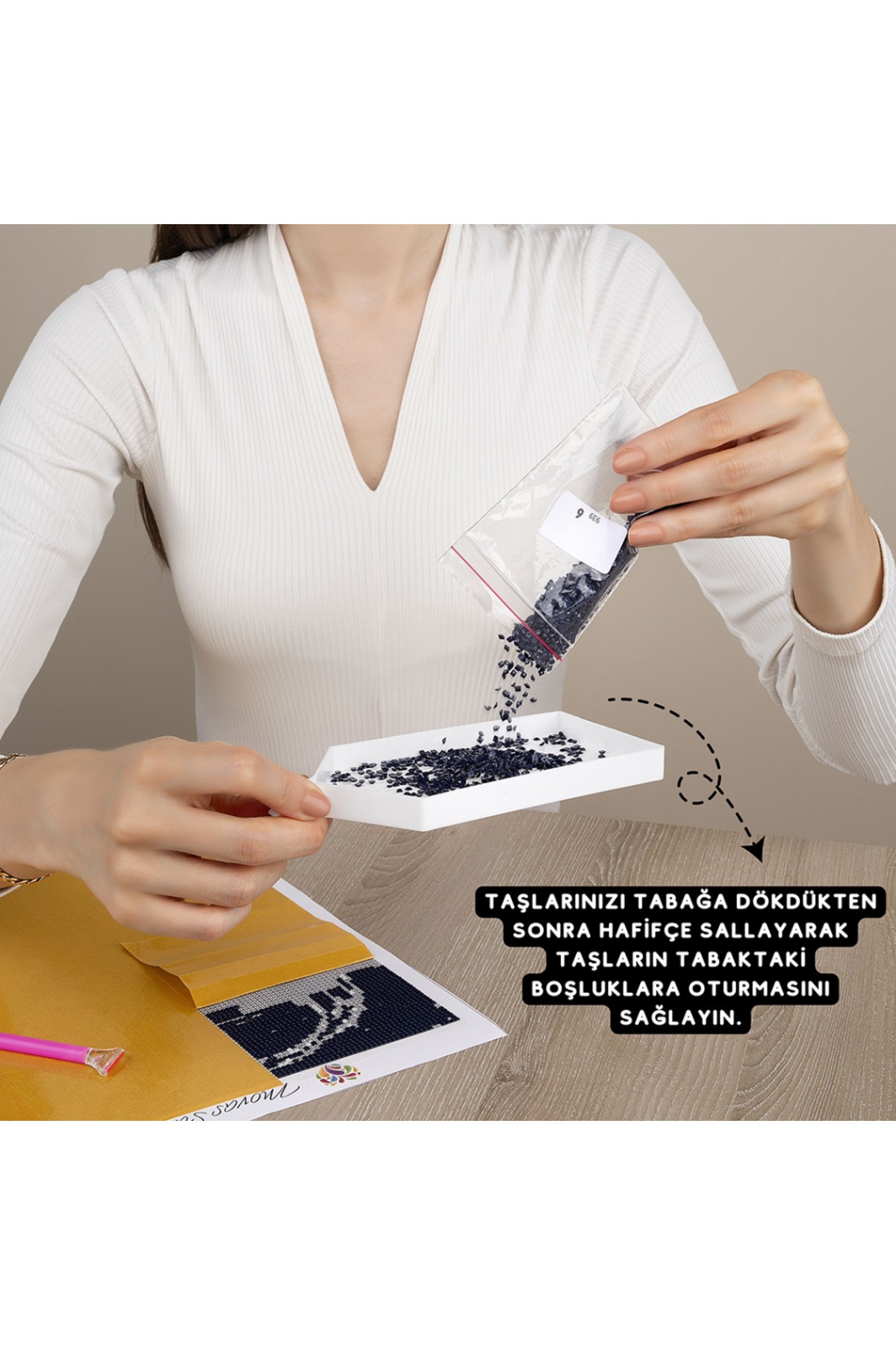 Movas Sanat Lockheed Super G | Elmas Mozaik Tablo | Mozaik Puzzle | 130x55 | E20204380