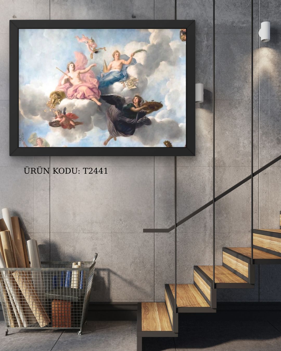 Yunan Tanrıları 50x35cm Dialands Elmas Mozaik Tablo