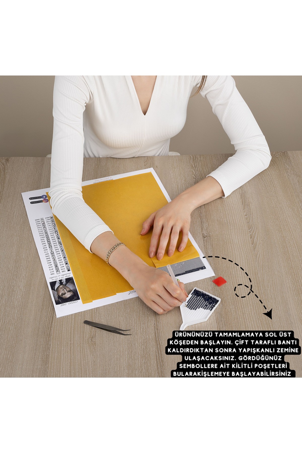 Movas Sanat Lockheed Super G | Elmas Mozaik Tablo | Mozaik Puzzle | 130x55 | E20204380