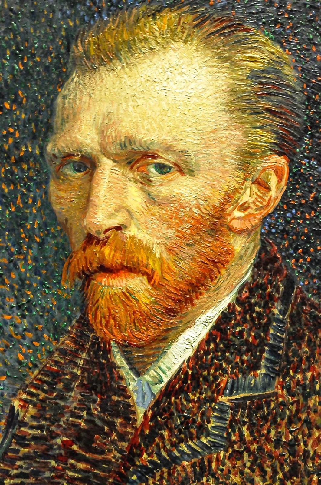 Van Gogh Portre 60x90cm T028 Dialands Elmas Mozaik Tablo