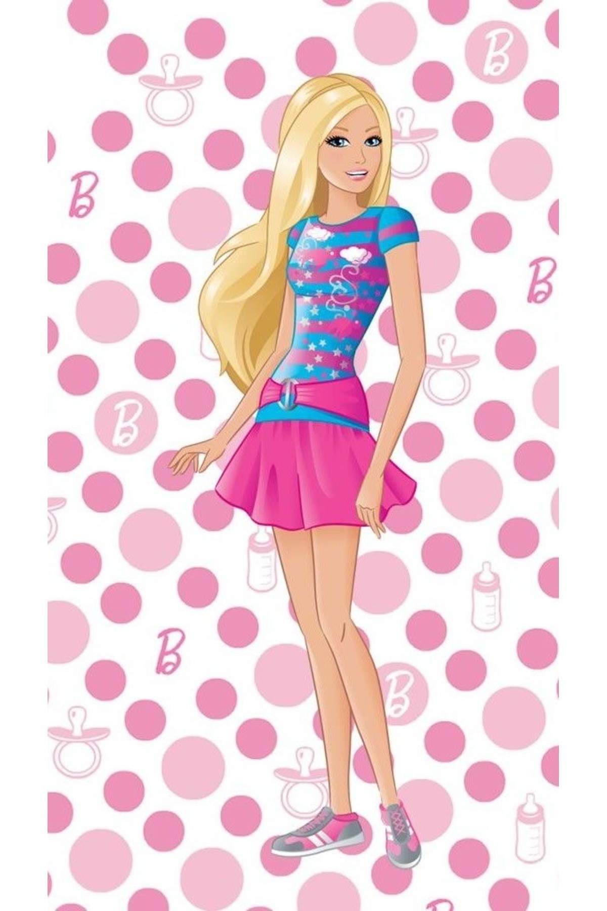 Movas Sanat Decorative Barbie Portrait | Diamond Mosaic Puzzle | 45x80 | E20233814