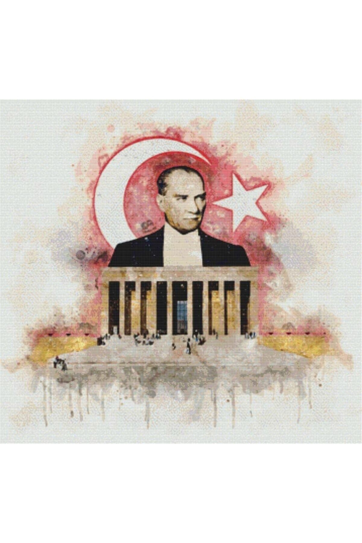 Movas Sanat Ataturk | Diamond Mosaic Puzzle | 50x47 | E2020986M That We Sent on Our Last Journey