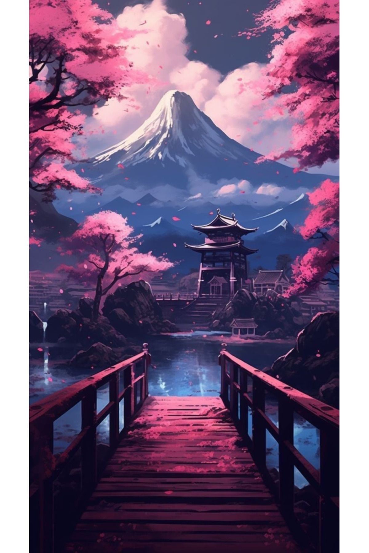 Mount Fuji | Diamond Mosaic Table | Mosaic Puzzle | 50x90 | E20204368