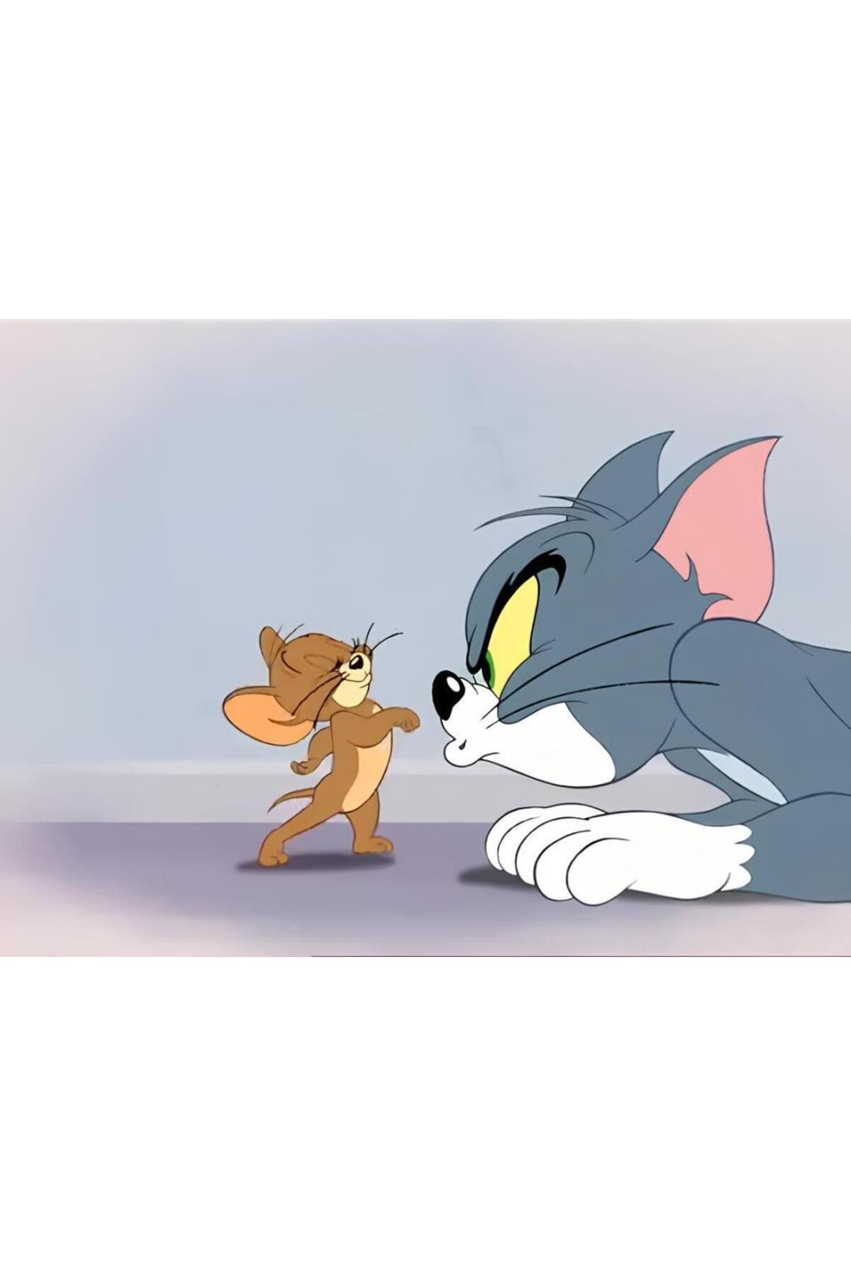 Movas Sanat T&j - Tom Ve Jerry | Elmas Mozaik Tablo | Mozaik Puzzle | 40x30 | E20204114