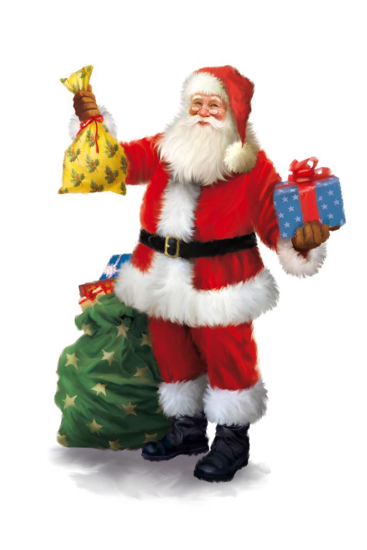 Movas Sanat Santa Claus And His Gifts | Christmas Mosaic Puzzle, New Year, Christmas | 30x45 | E20203979