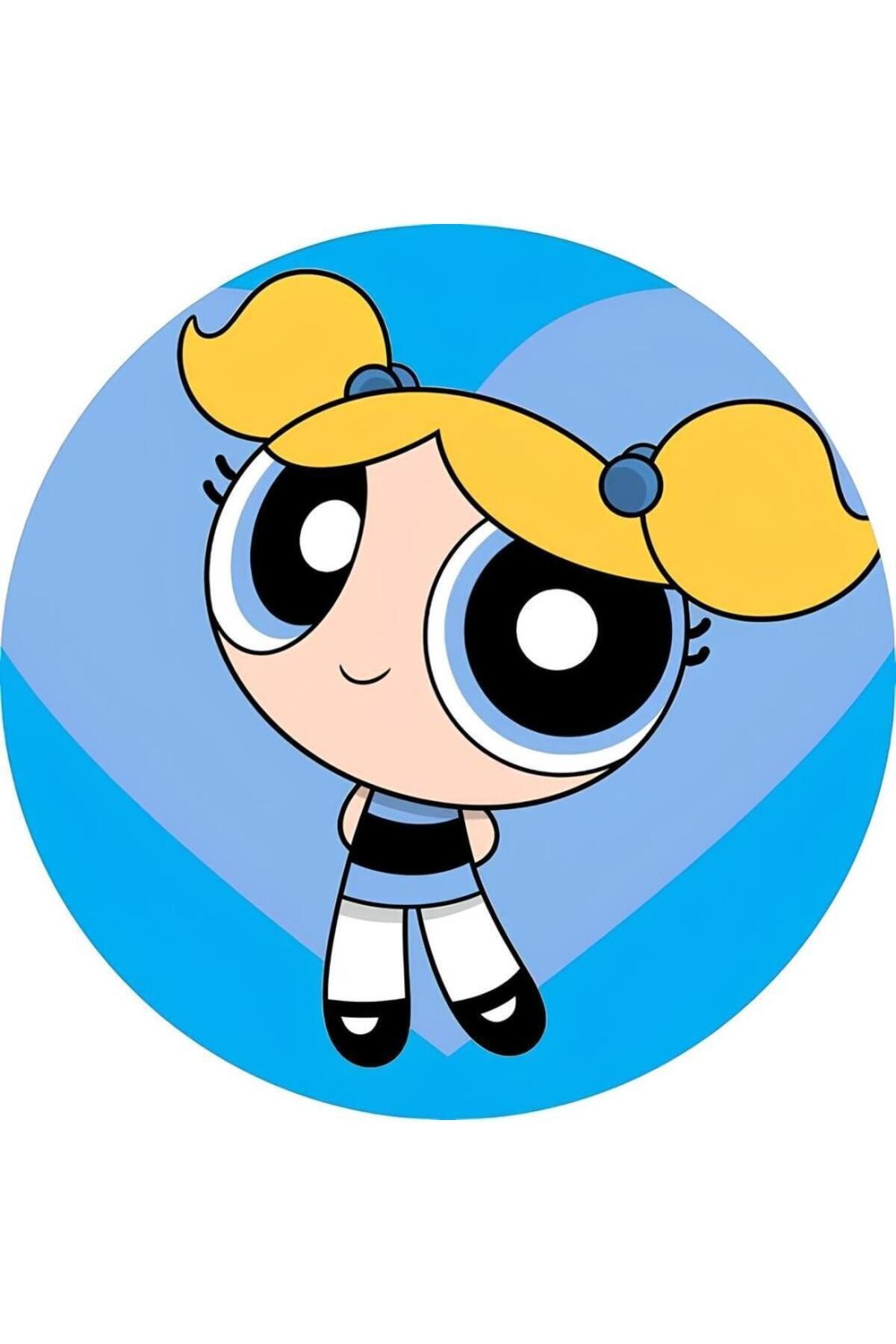 Movas Sanat Bubbles - Powerpuff Girls | Elmas Mozaik Tablo | Mozaik Puzzle | 45x45 | E20204033