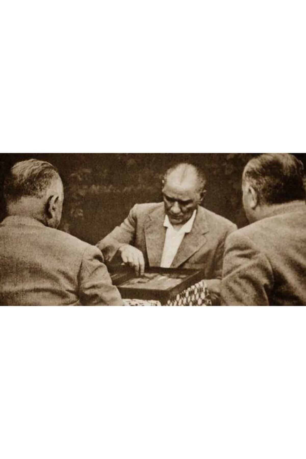 Movas Sanat Ataturk And Friends Backgammon | 50x35 | E20202555M