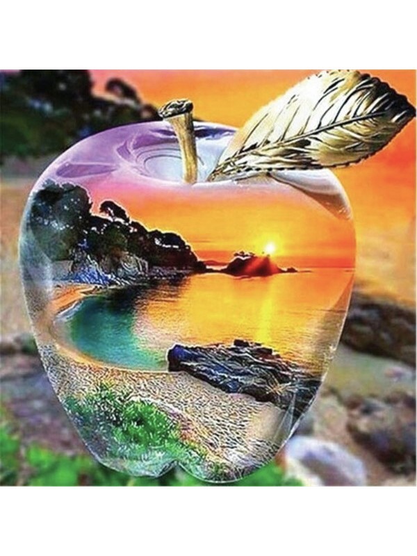 Movas Art Sunset A Coastal Landscape | Diamond Mosaic Puzzle | 40x40 | E20201256M