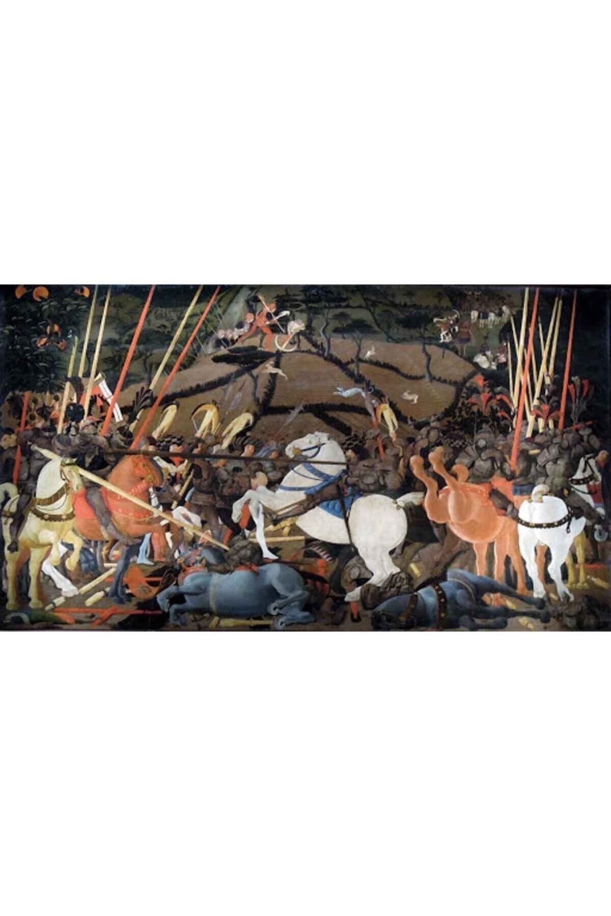 Movas Sanat Uccello - Battaglia Di San Romano | Diamond Mosaic Puzzle | 60x40| E20201959M