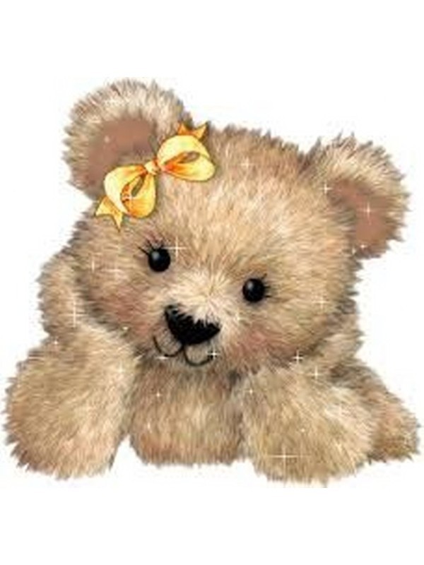 Movas Art Hands on Cheeks Teddy Bear | Diamond Mosaic Puzzle | 40x40 | E20201467M