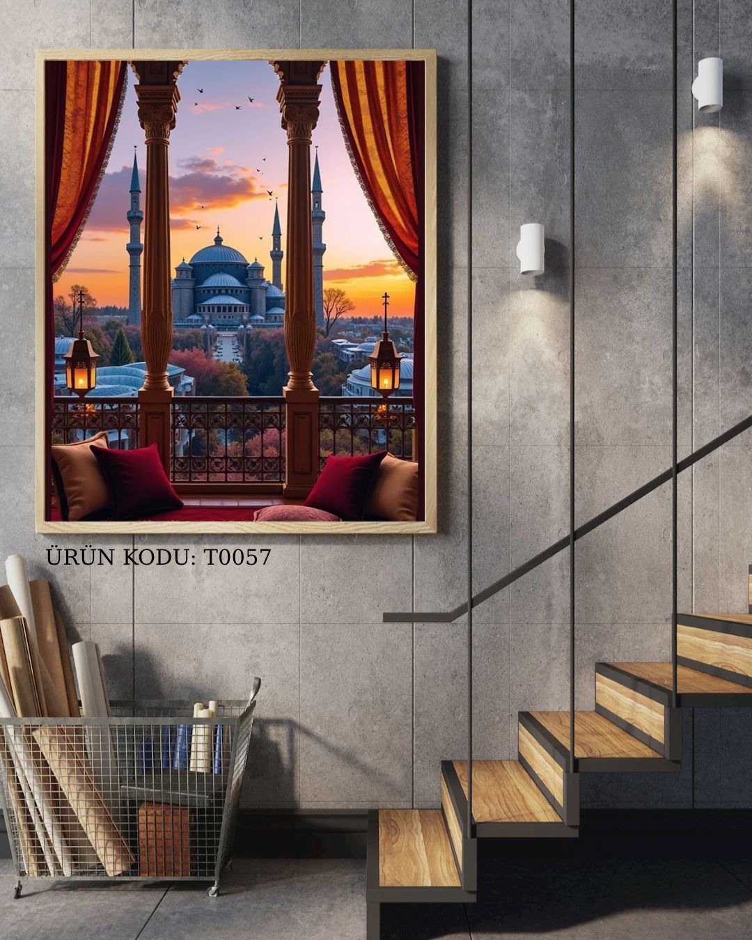 Saray Penceresinden İstanbul 40X69CM