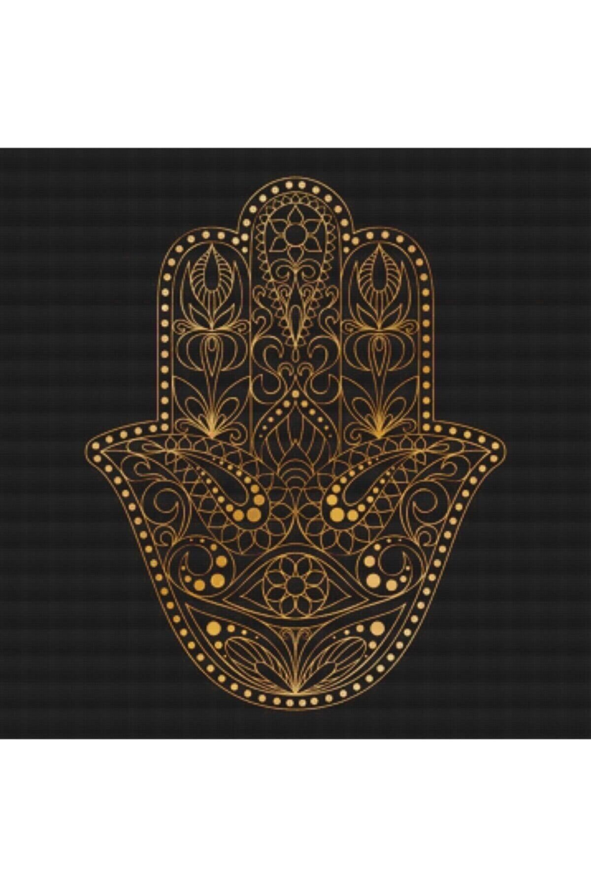 Sanat Hamsa Eli | Elmas Mozaik Tablo | Mozaik Puzzle | 50x50 | E2020588