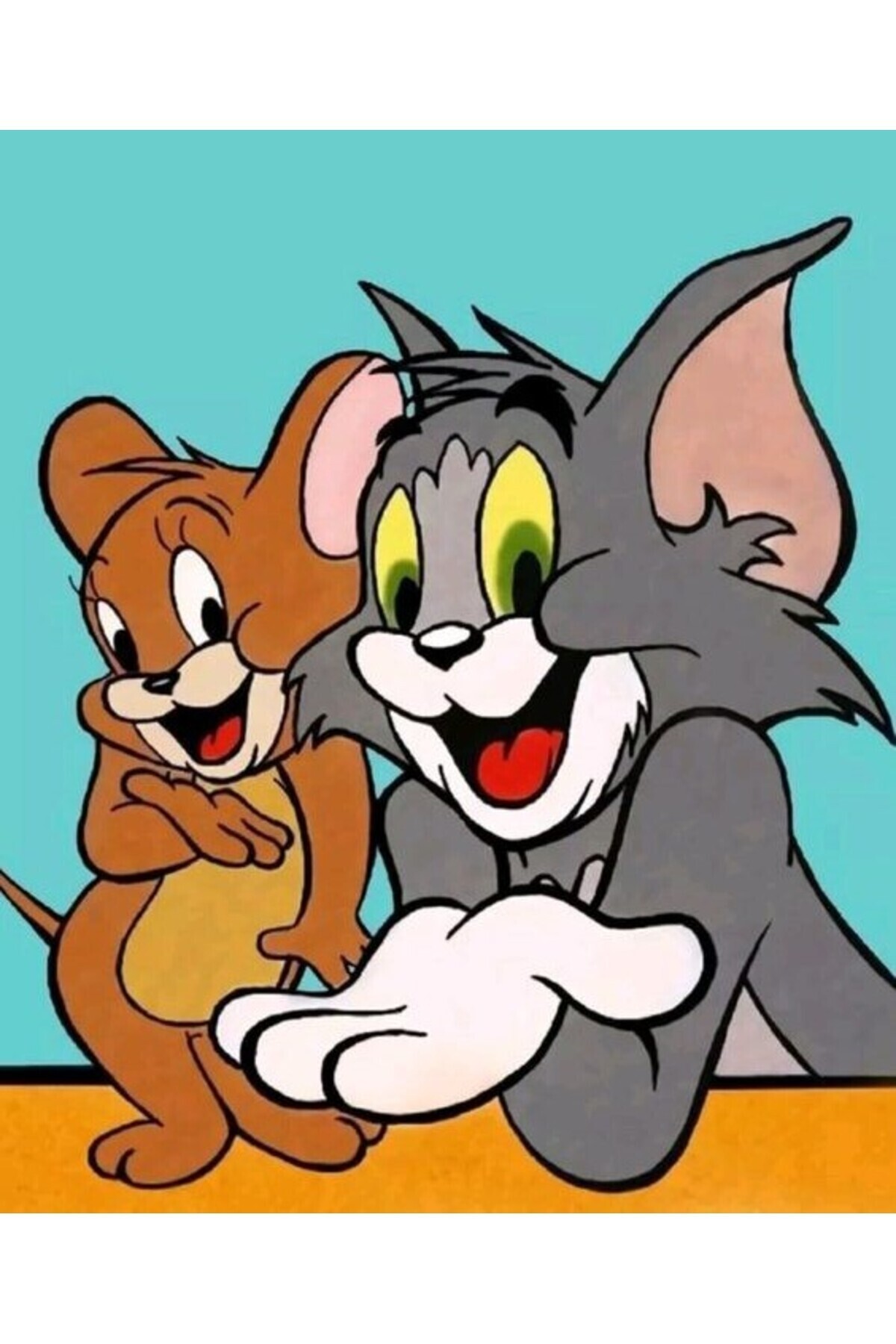 Movas Sanat Tom Ve Jerry | Mozaik Sticker | 29x32 | E20203917